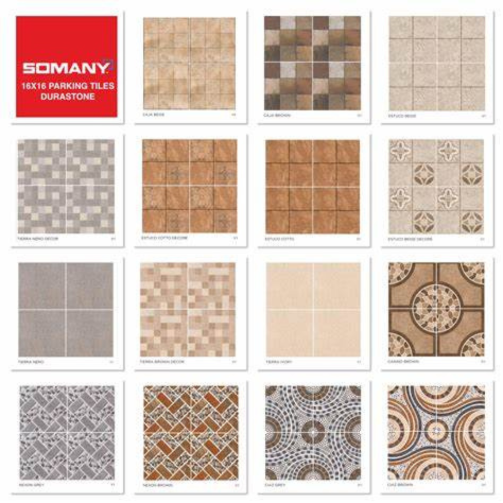 A stunning display of S2M Somany Tiles showcasing a variety of designs